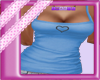 blue teen tank top