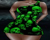 Green Skull Dress RLL