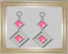 CRF* Gina Pink Earrings