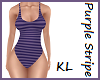 Purple Striped Swim - KL