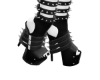 Spiked Leather Boots