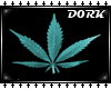 |D|Flying PotLeaves/Teal