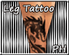 !PH! Dragon Leg Tattoo R