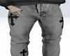 Y2K Cross Pants