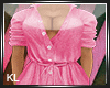 [KL] Pink Open Blouse