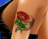 tribal rose arm tattoo