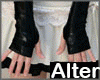 black gloves
