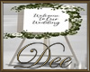 Wedding Sign