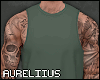 Green Vest + Tattoos