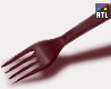 †. B Plastic Fork (L)