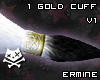 Ermine Gold Cuff v1