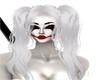 lady clown silver