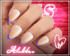 Al's Blue Tip Nails
