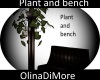(OD) Plant with Bench