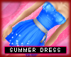 * Summer dress - blue