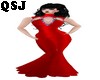 Sexy Lady Dress Red