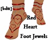 [bdtt]Hearts Foot Jewels