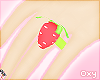 ♡ strawberry ring