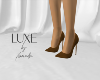 LUXE Pumps Cocoa