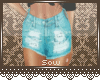 Sow | Blue Shorts.~