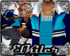 [EKDC]Hiphop jacket Blue