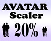 Avatar Scaler 20% / M