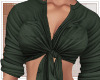Basic Tied Shirt Green