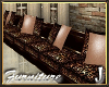 JA* Brown Leopard Sofa I