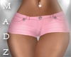 MZ! Pink Denim Shorts