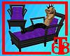(T68)Purple Chaise
