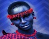 African Blue BLACK ART
