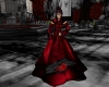 Crimson Rose Vamp Dress