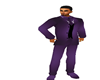Purple&Black Full Suit