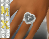 Diamond T Soulmate Ring