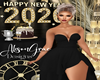 Laramie Black Gown
