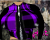 Purple Plaid Jacket CC