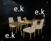 E.K Lycan n you table
