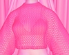 P Crochet Sweater Pinkie
