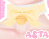 A. Yellow bowy collar