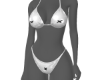 X Bikini White