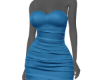 aqua midi dress