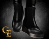 GE* Black Leather Boots