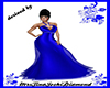 royal blue&diamond gown