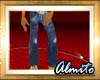 !(ALM) ALMITO Jeans pant