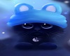 small blue cat