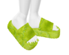 designer slides lime