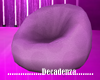 Chic Purple Beanbag