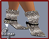 Snake Skin Ankle Boots