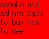 sakura and sasuke