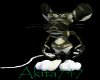 Akitas pet mouse alien